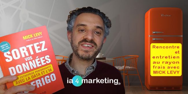 Mick Lévy auteur de Sortez vos données du frigo